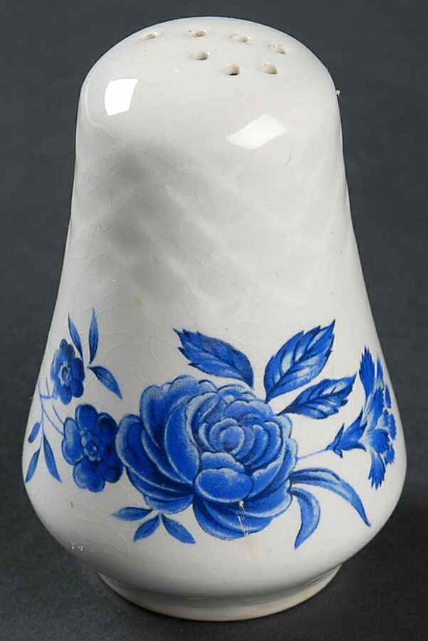 Blue Rose Pepper Shaker by Wedgwood-1