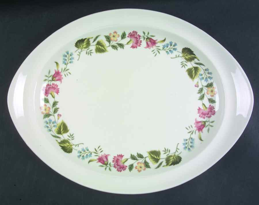Box Hill 14" Oval Serving Platter by Wedgwood-1