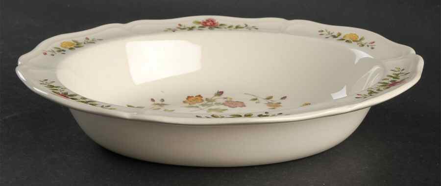 Charlecote 9" Oval Vegetable Bowl by Wedgwood-1