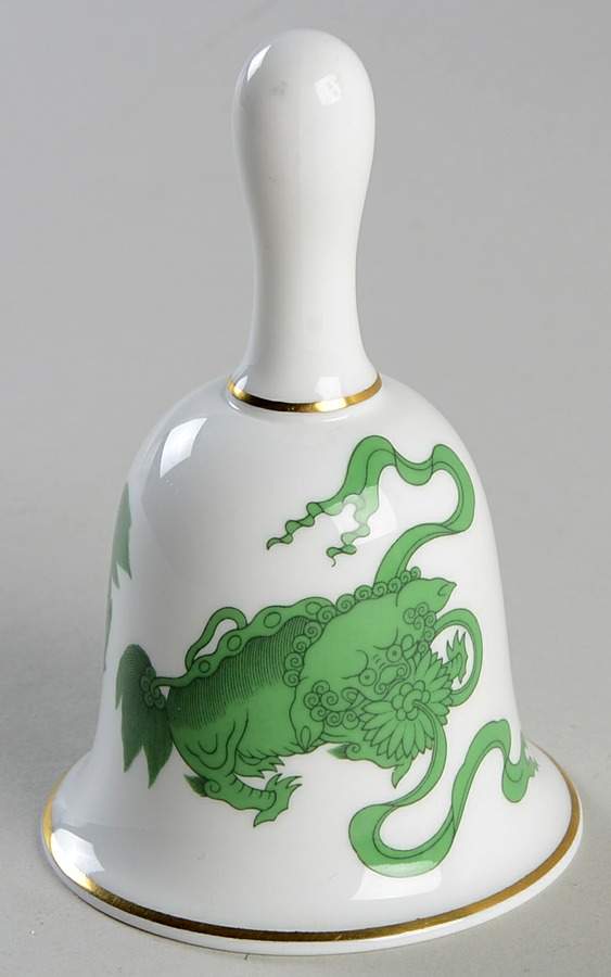 Chinese Tigers Green Bell by Wedgwood-1