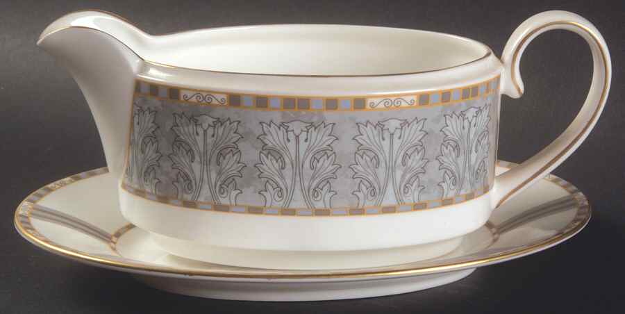 Corinth Gravy Boat & Underplate by Wedgwood-1