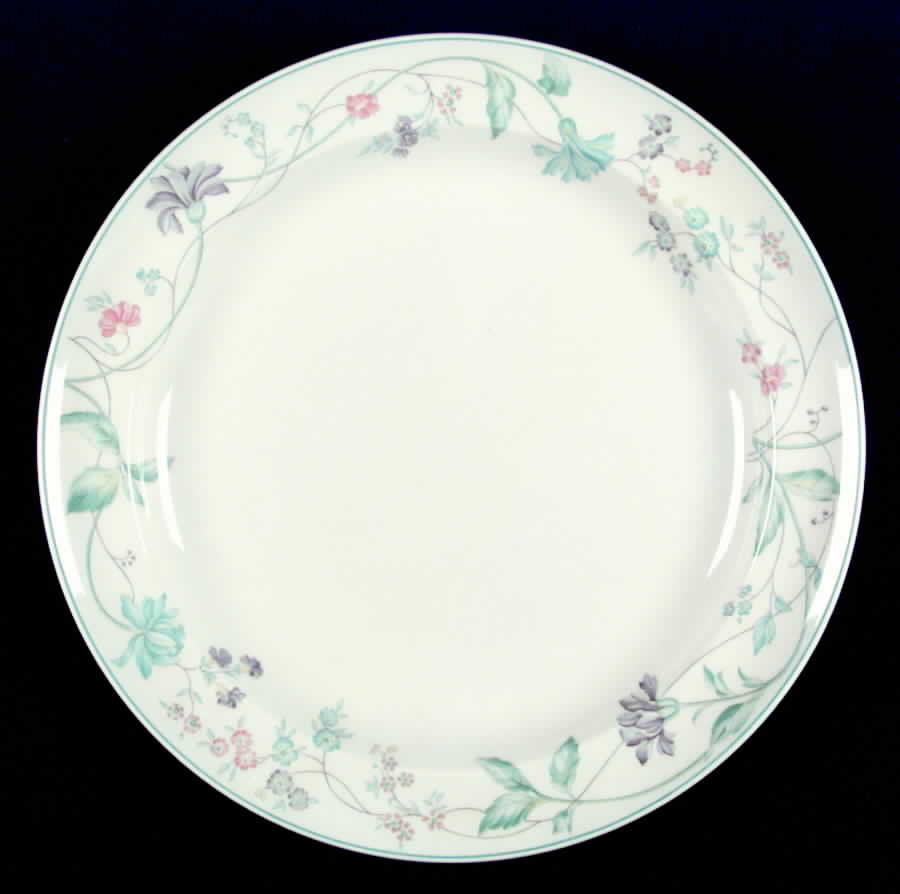 Cornflower (Blue Trim, Smooth) Dinner Plate by Wedgwood-1