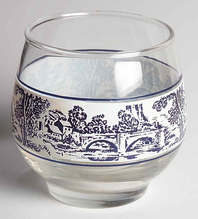 Countryside Blue 8 Oz Glassware Old Fashioned by Wedgwood-1