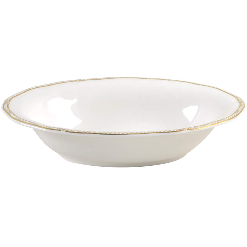 Crown Gold (England) 9" Oval Vegetable Bowl by Wedgwood-1