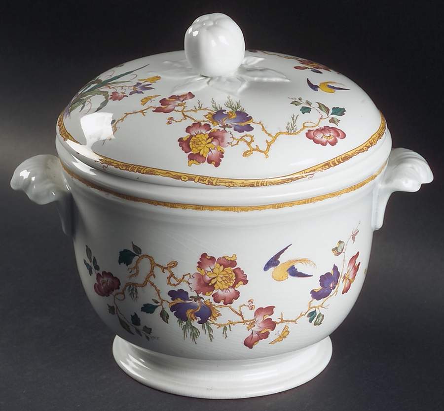 Devon Rose Ice Bucket & Lid by Wedgwood-1