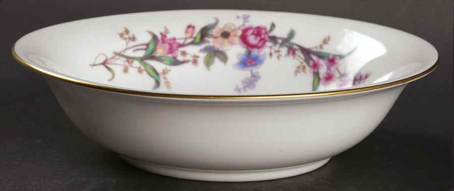 Devon Sprays Coupe Cereal Bowl by Wedgwood-1