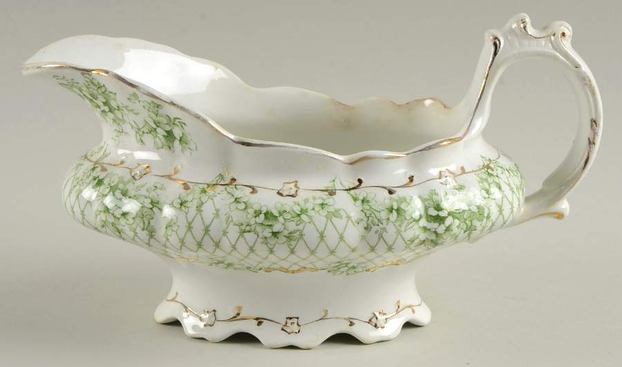 Flora Gold (Gold Vine and Accents) Gravy Boat by Wedgwood-1
