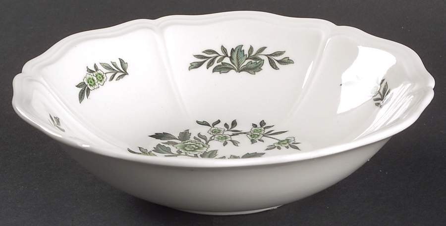Green Leaf (Queen's Shape) Coupe Cereal Bowl by Wedgwood-1