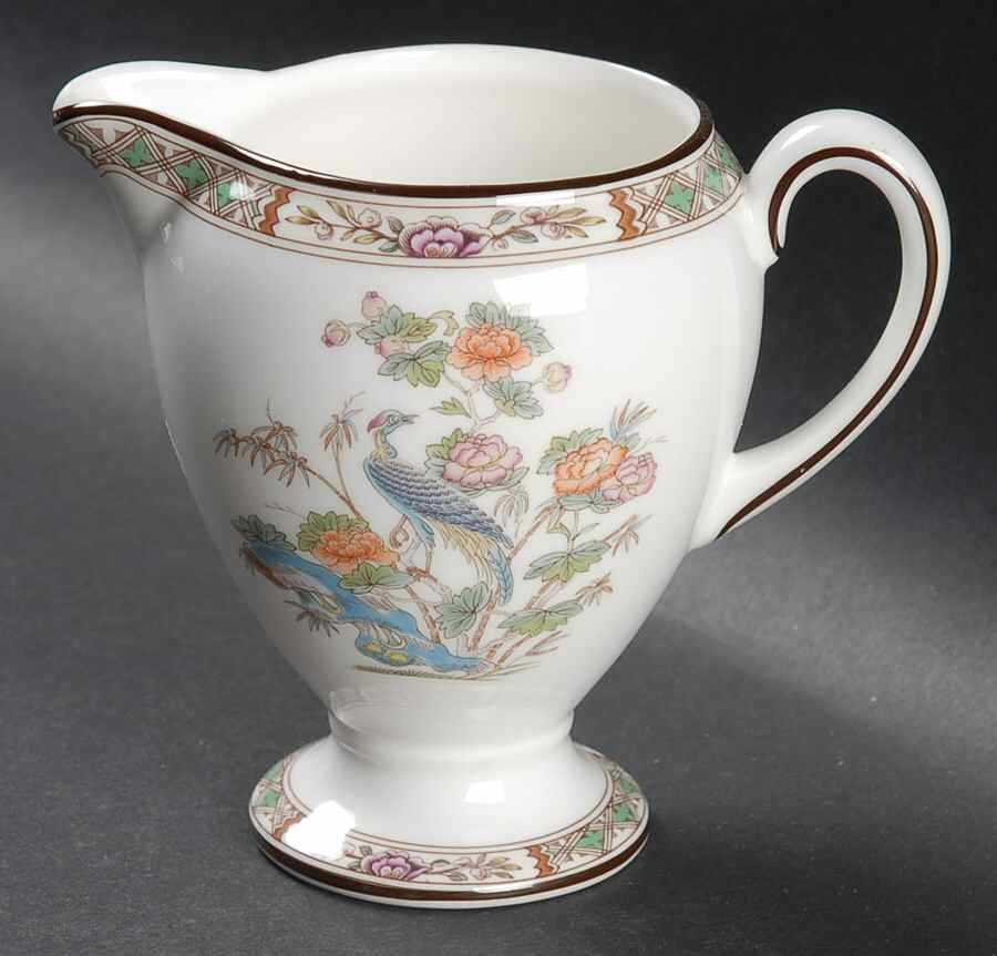 Kutani Crane Globe Shape Creamer by Wedgwood-1