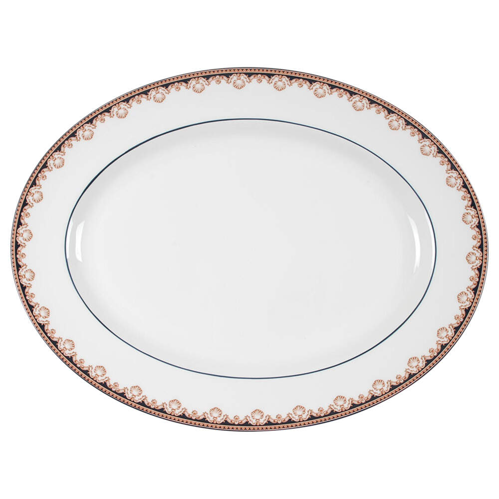 Medici 15" Oval Serving Platter by Wedgwood-1