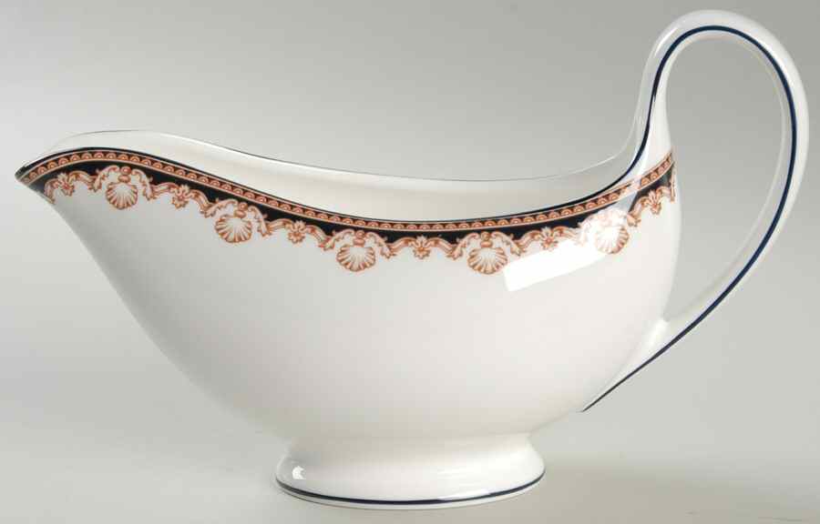 Medici Gravy Boat by Wedgwood-1