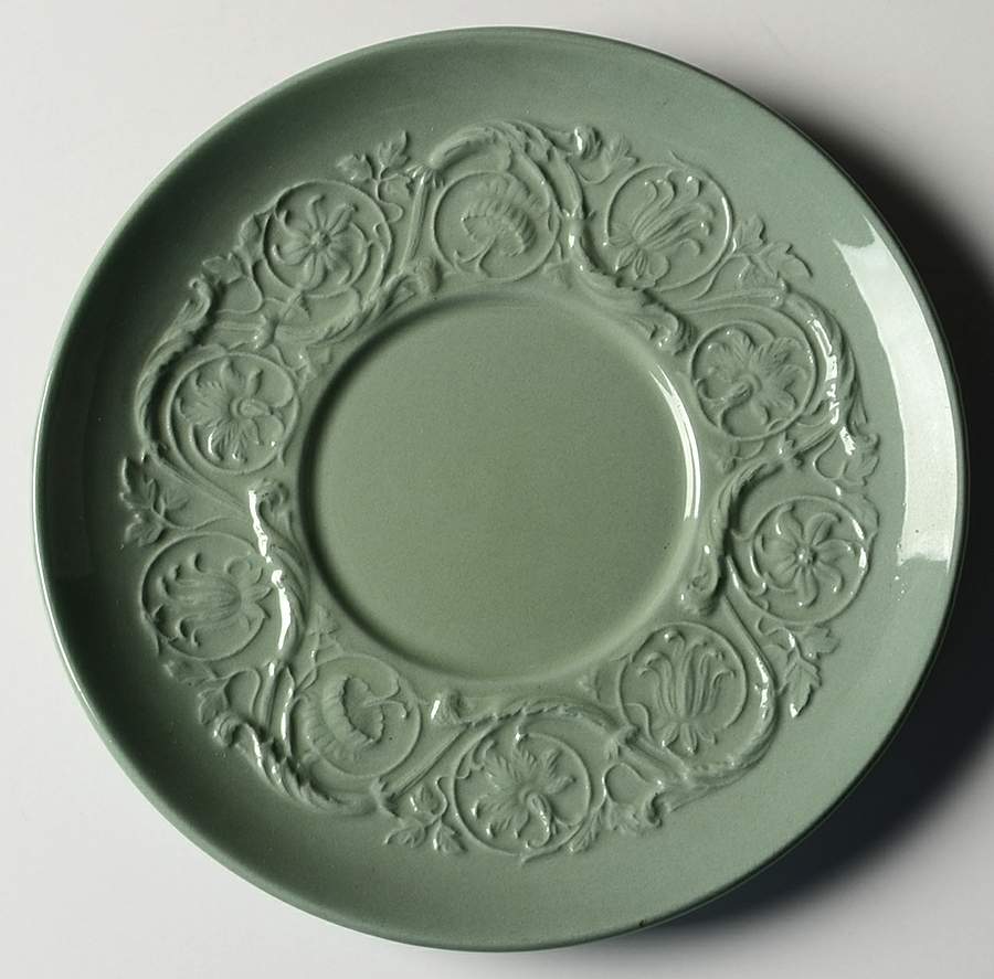 Medway Green Saucer for Cream Soup Bowl by Wedgwood-1