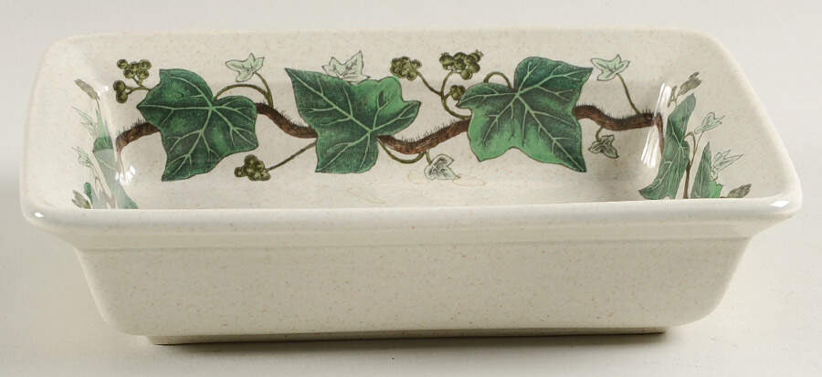 Napoleon Ivy Green (Queen's Ware) Hors d'Oeuvres Dish by Wedgwood-1