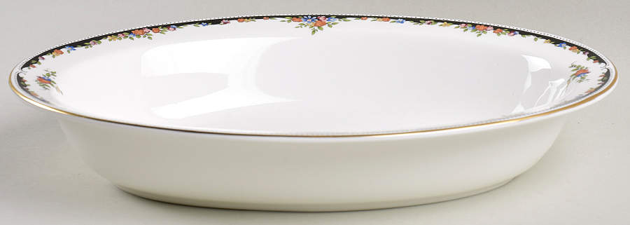 Osborne 11" Oval Vegetable Bowl by Wedgwood-1