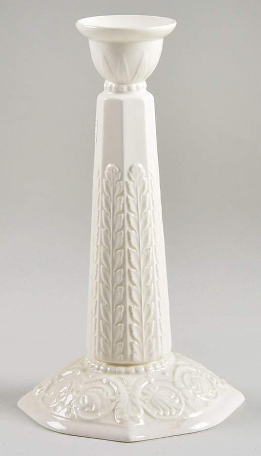 Patrician (Old, 1927-1986) 8" Tall Candlestick by Wedgwood-1