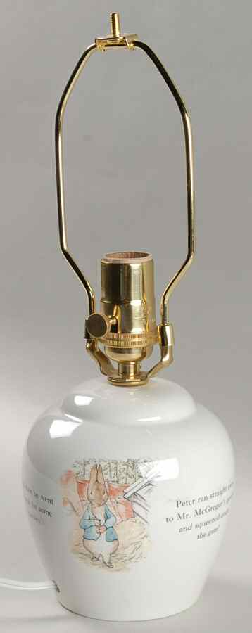 Peter Rabbit Electric Lamp No Shade by Wedgwood-1