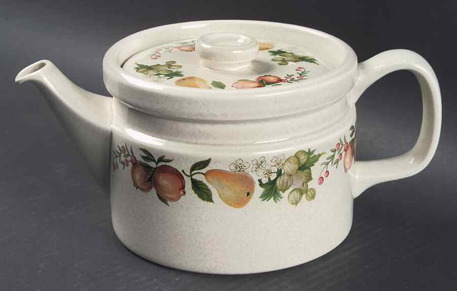 Quince Mini Teapot & Lid by Wedgwood-1