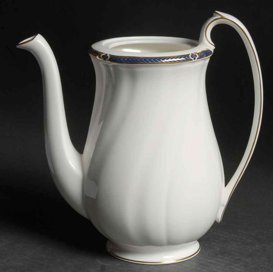 Royal Lapis Coffee Pot No Lid by Wedgwood-1
