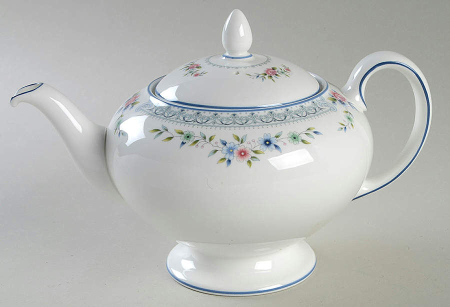 Rosedale Teapot & Lid by Wedgwood-1