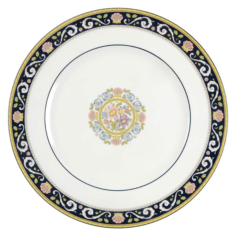 Runnymede Blue Dinner Plate by Wedgwood-1