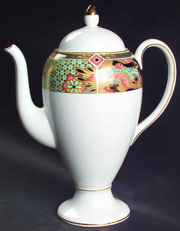 Samarkhand Coffee Pot & Lid by Wedgwood-1