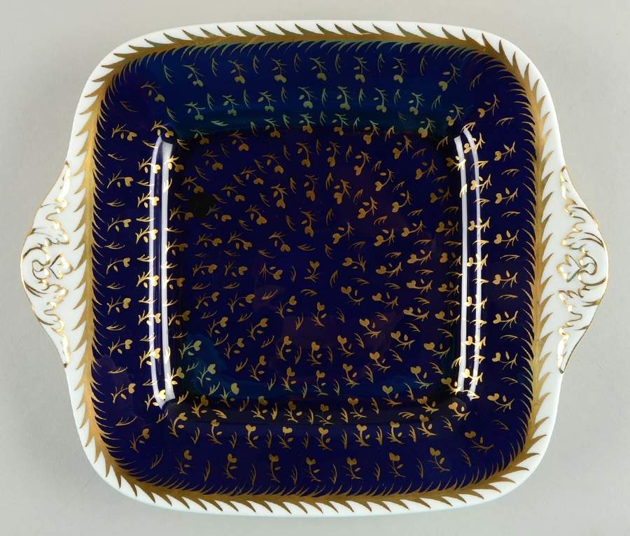 St. James Square Handled Cake Plate by Wedgwood-1