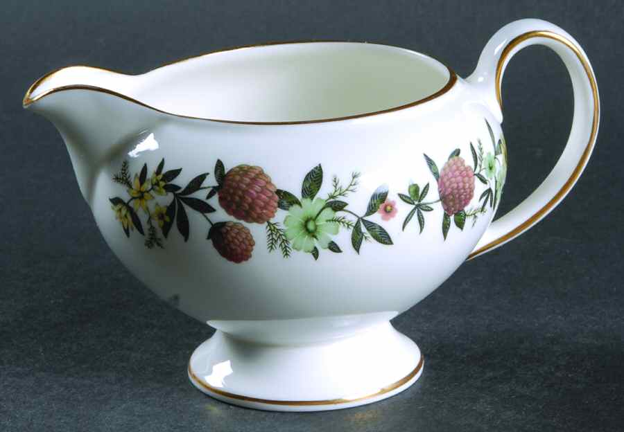 Summer Garland Leigh Shape Creamer by Wedgwood-1