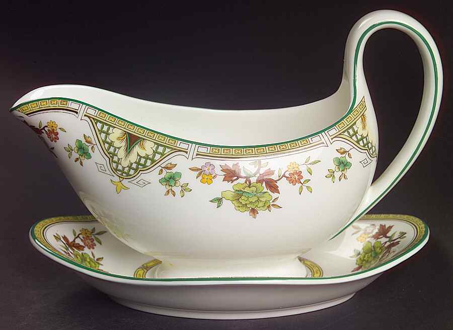 Tamarisk Gravy Boat & Underplate by Wedgwood-1