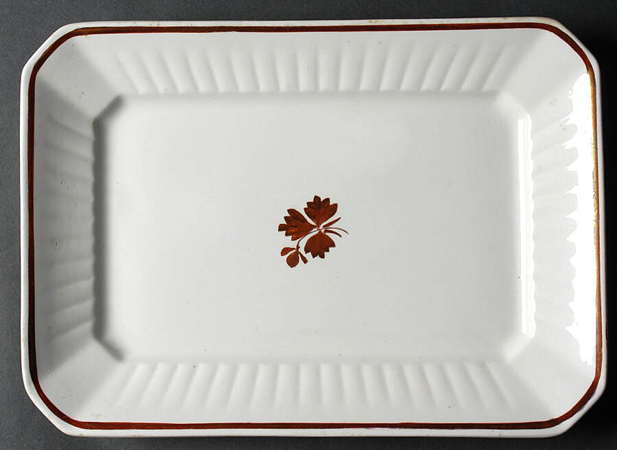 Tea Leaf 13" Rectangular Serving Platter by Wedgwood-1
