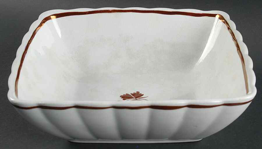 Tea Leaf 9" Square Vegetable Bowl by Wedgwood-1