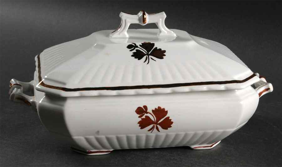 Tea Leaf Rectangular Covered Vegetable by Wedgwood-1