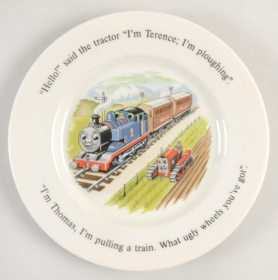 Thomas the Tank Engine Child's Plate by Wedgwood-1