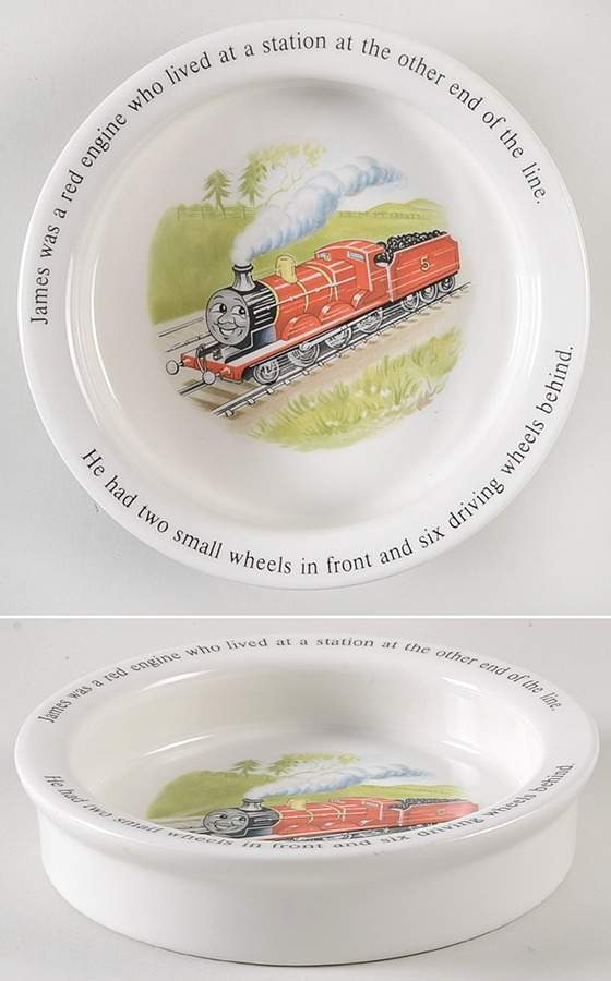 Thomas the Tank Engine Porringer by Wedgwood-1