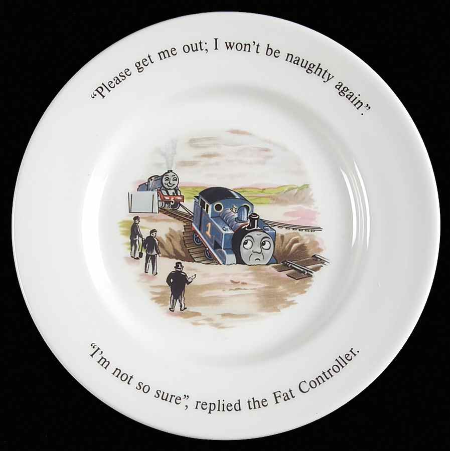 Thomas the Tank Engine Child's Plate by Wedgwood-1