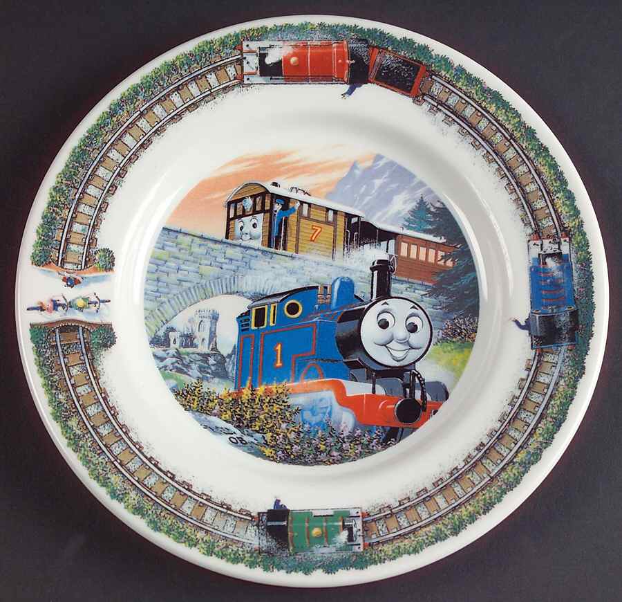 Thomas the Tank Engine Child's Plate by Wedgwood-1