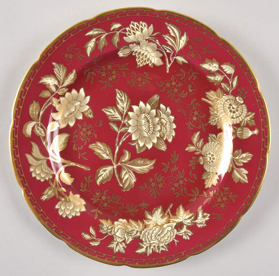 Tonquin Ruby Luncheon Plate by Wedgwood-1