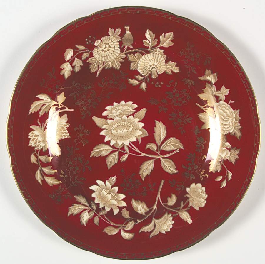 Tonquin Ruby Luncheon Plate by Wedgwood-1