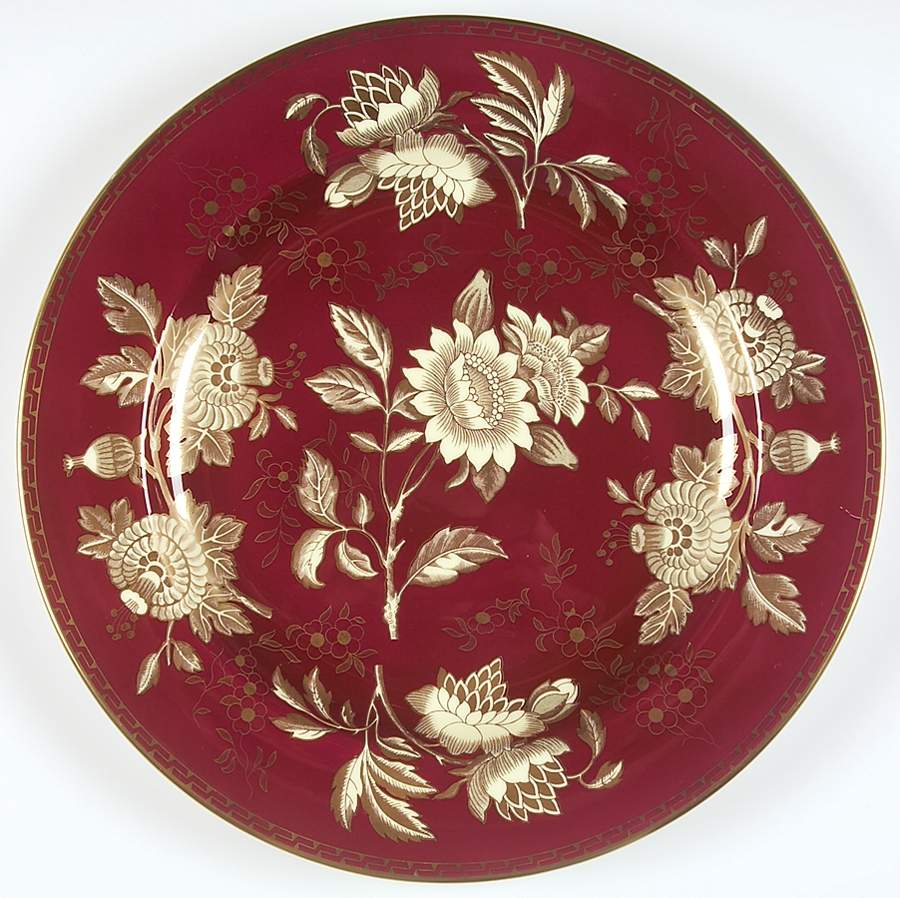 Tonquin Ruby 13" Chop Plate (Round Platter) by Wedgwood-1