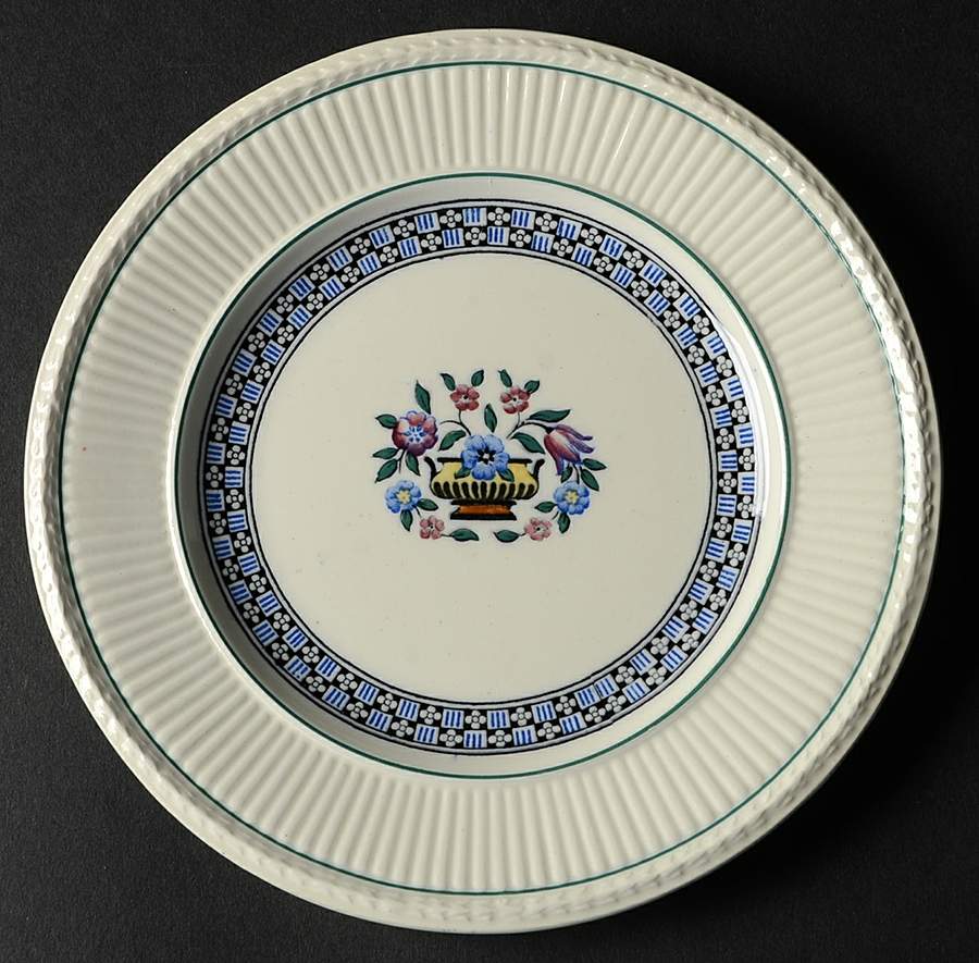 Trentham Light Blue Navy Bread & Butter Plate by Wedgwood-1