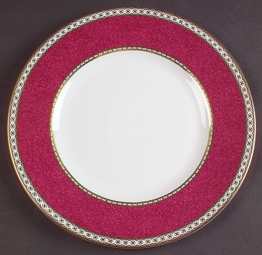 Ulander Powder Ruby Luncheon Plate by Wedgwood-1