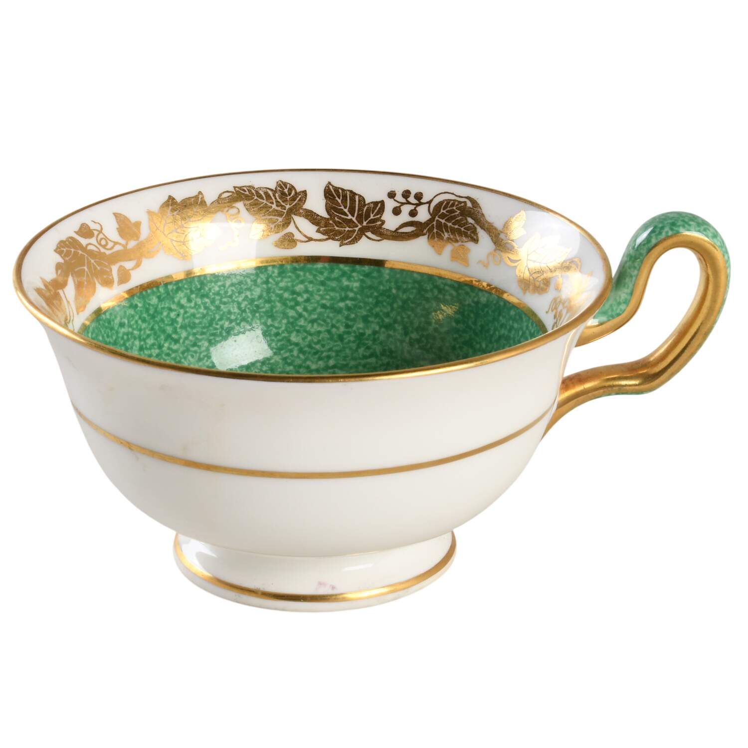 Whitehall (Powder Green Band) Footed Cup by Wedgwood-1