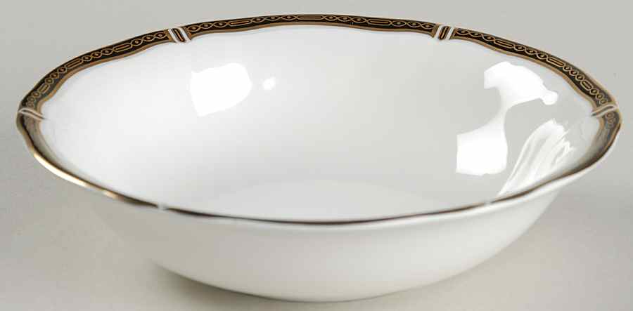 Windsor Black Fruit/Dessert (Sauce) Bowl by Wedgwood-1