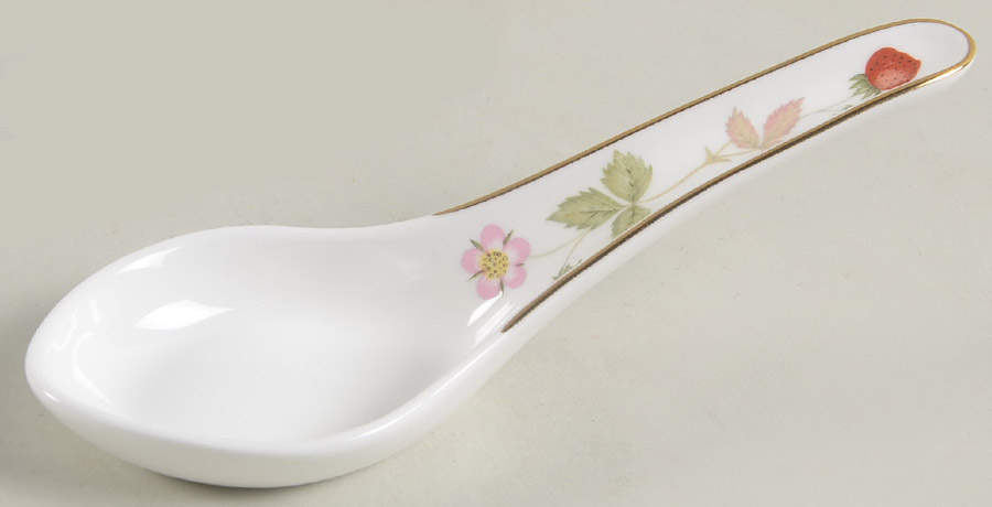 Wild Strawberry (Bone & Oven To Table) Chinese Teaspoon by Wedgwood-1