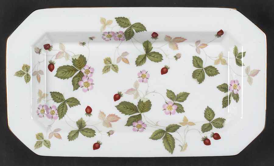 Wild Strawberry (Bone & Oven To Table) Dresser Tray by Wedgwood-1