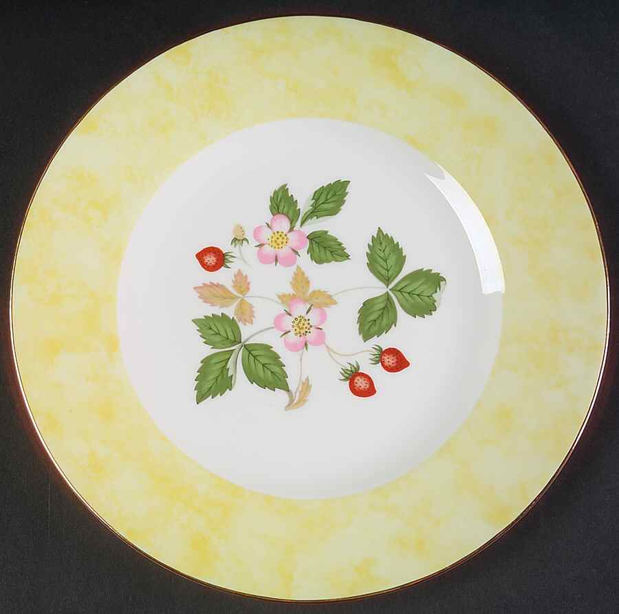 Wild Strawberry (Bone & Oven To Table) Accent Salad Plate by Wedgwood-1