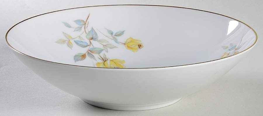 Gay Rose 9" Round Vegetable Bowl by Wyndham-1