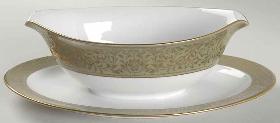 Lafayette Gravy Boat with Attached Underplate by Wyndham-1