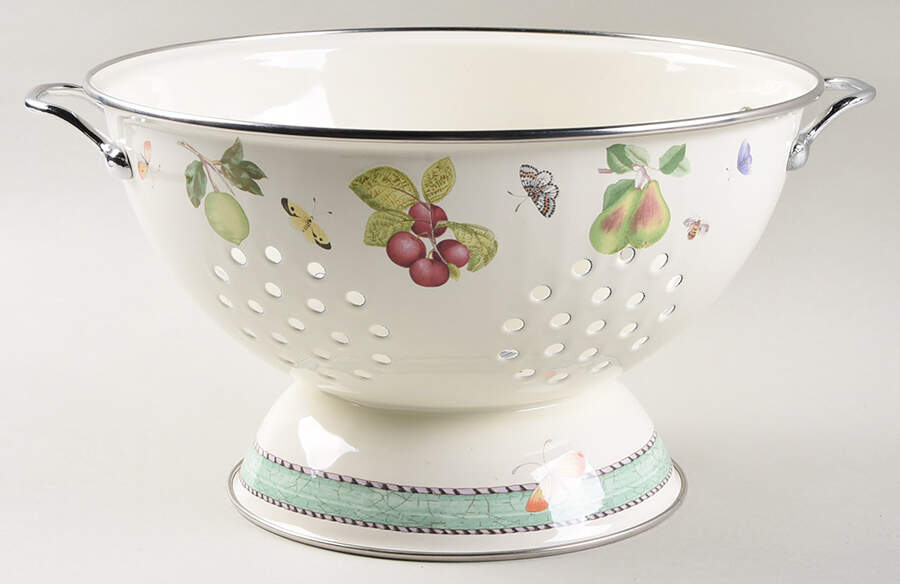 Sarah's Garden Metal Colander by Wedgwood-1