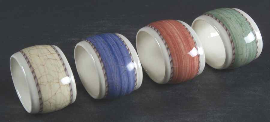 Sarah's Garden Napkin Ring - Set of 4 by Wedgwood-1