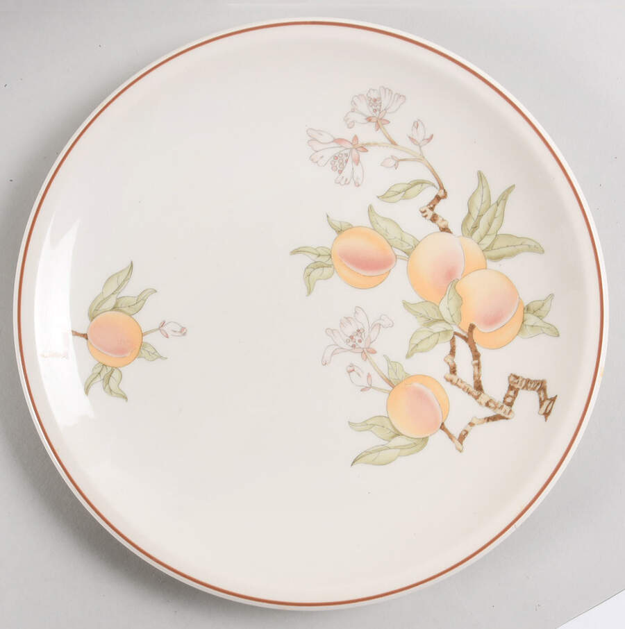 Peach Dinner Plate by Wedgwood-1